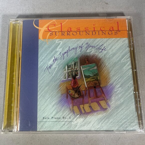 Classical Surroundings: Solo Piano No. 2 Symphony Of Your Life CD 1999 Elegant - Picture 1 of 3